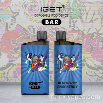 Оригинальный одноразовый бар Iget Vape 3500Puffs